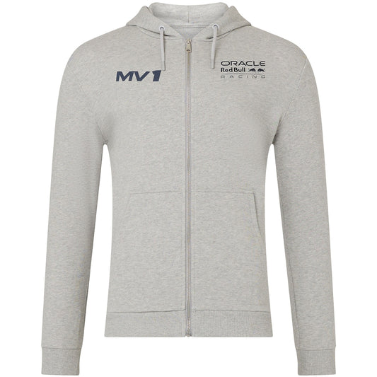 Red Bull Racing Max Verstappen Helmet Full Zip Hoodie