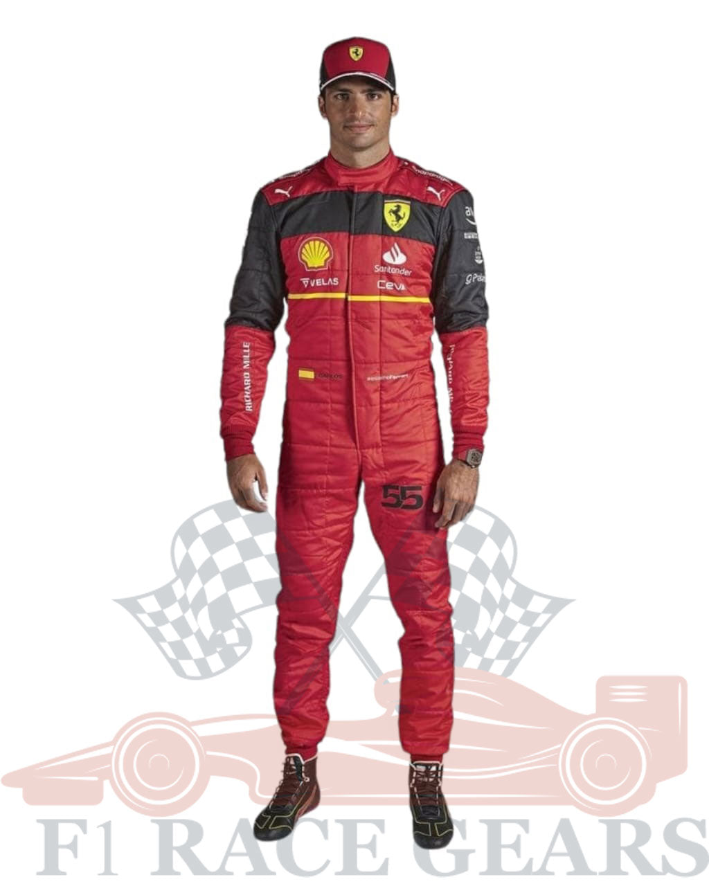 F1 Carlos Sainz 2022 race  suit