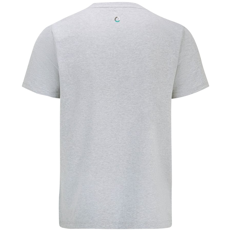 Mercedes AMG Petronas F1 Small Logo T-Shirt - Grey