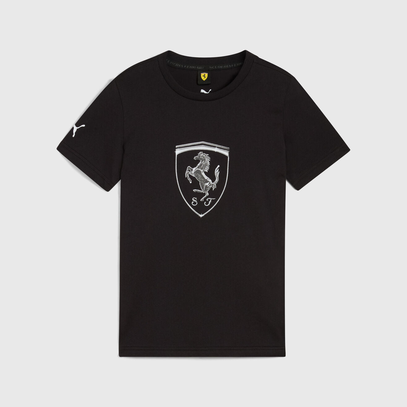 Scuderia Ferrari F1 PUMA LS Race Tonal Shield T-shirt