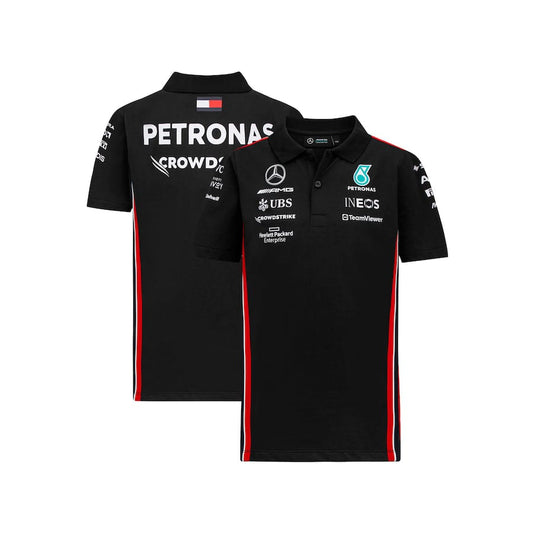 Mercedes AMG Petronas F1 2023 Team Polo – Black