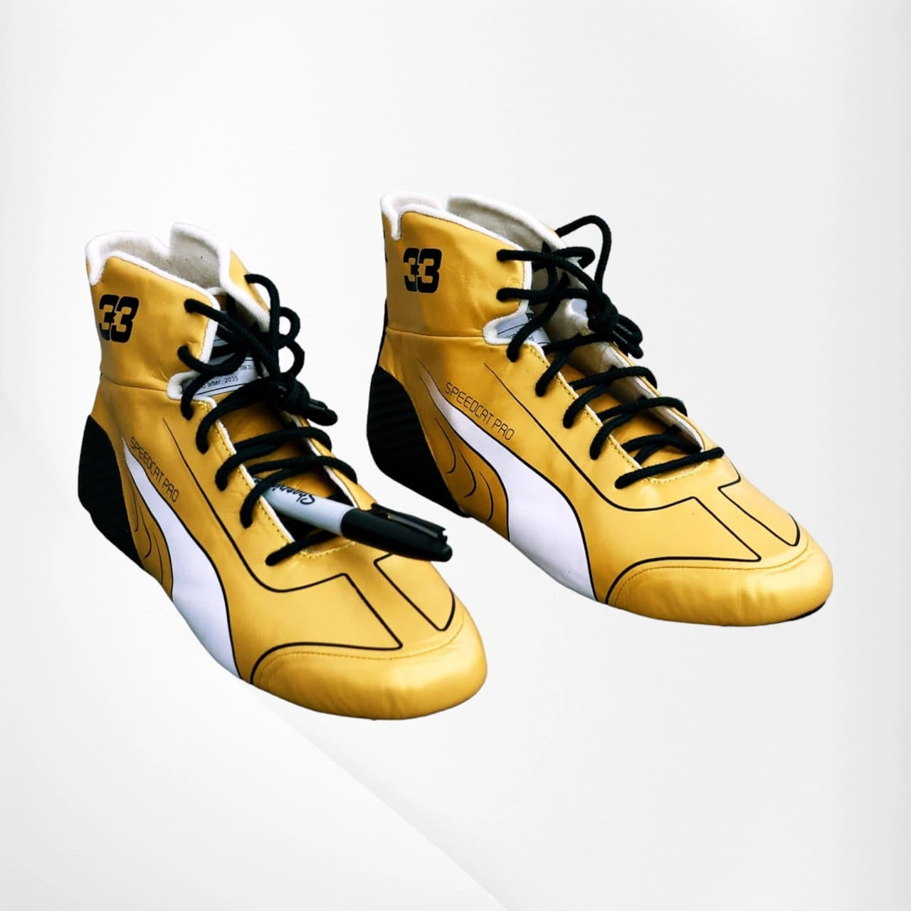 2023 Red Bull Max Verstappen F1 Golden Race Boots