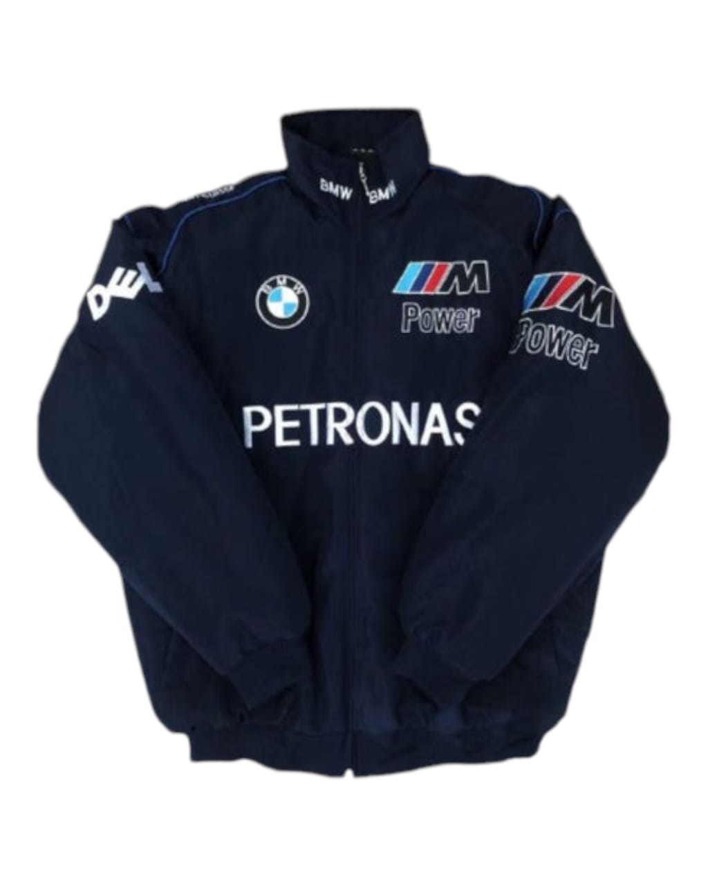 F1 Vintage Embroidry Fire Proof  jacket Petronas - Navy blue