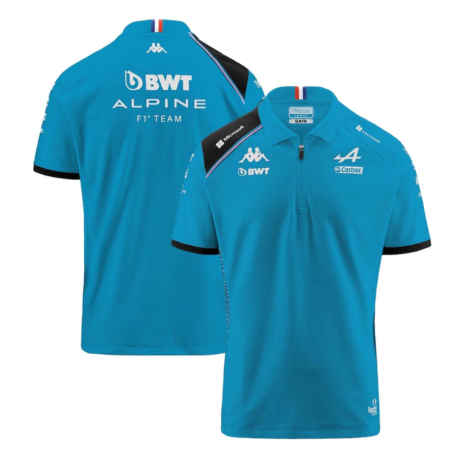 BWT Alpine F1 Team 2023 Polo Shirt – Blue