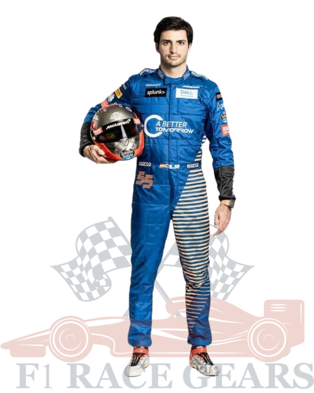 F1 Carlos Sainz 2020 race  suit