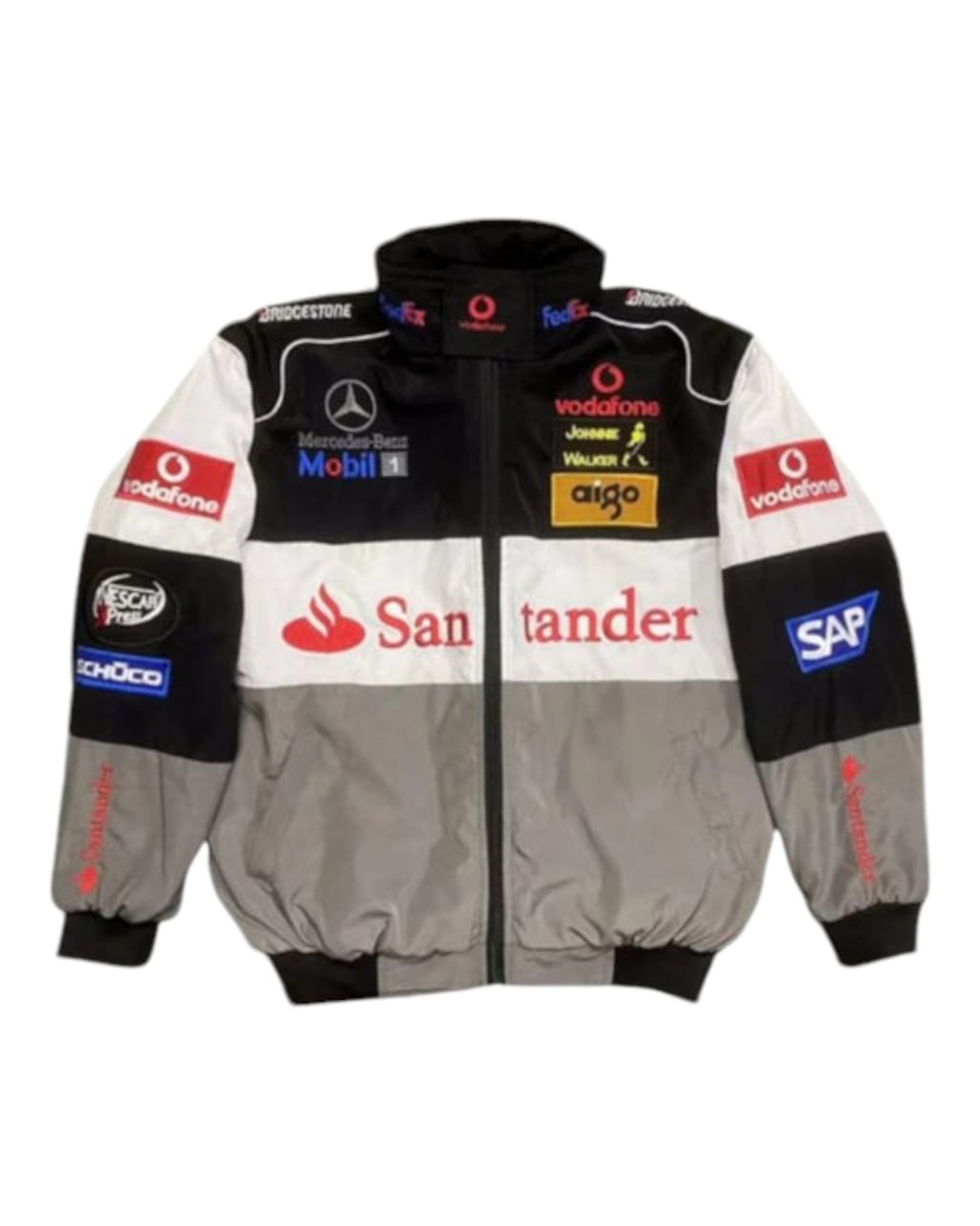 F1 Vintage Racing Santander Embroidry  Jacket