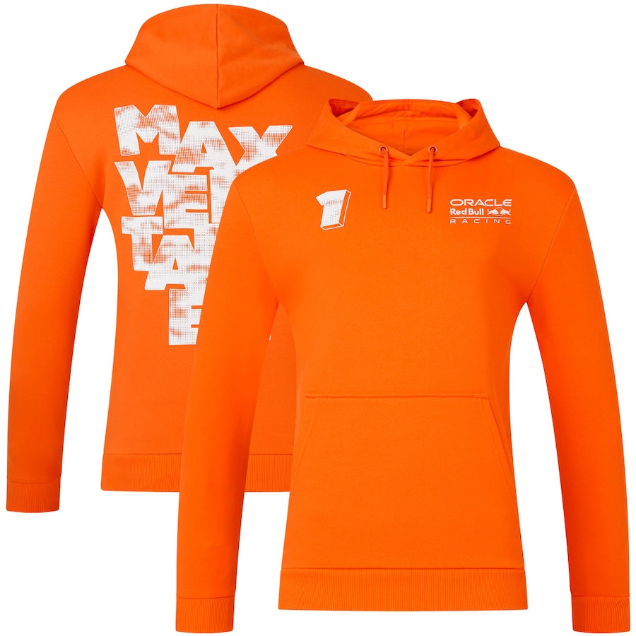 Red Bull Racing Max Verstappen Expression Driver Hoodie – Orange