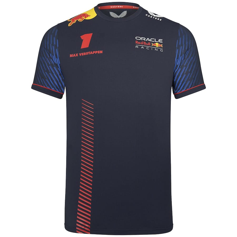 Oracle Red Bull Racing 2023 Team Max Verstappen Driver T-Shirt