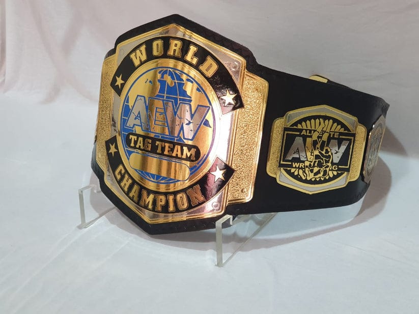 AEW World Tag Team Wrestling Championship Title Belt