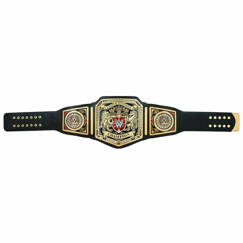 WWE United kingdom UK Wrestling Championship Title Belt