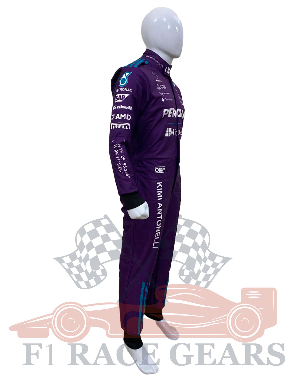 NEW 2026 Kimi Antonelli Mercedes Miami GP F1 Race Suit