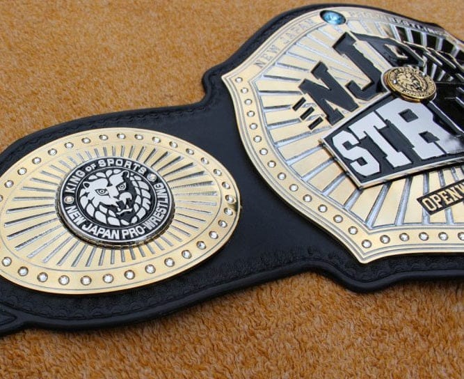 NJPW Strong Openweight Wrestling Championship Title Belt