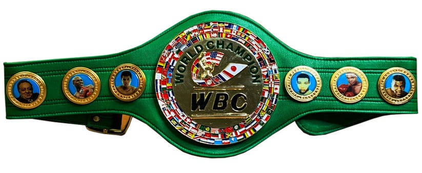 WBC World Boxing Championship Title Belt