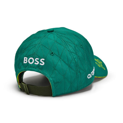 Aston Martin Aramco F1 2024 Fernando Alonso Team Cap - Green