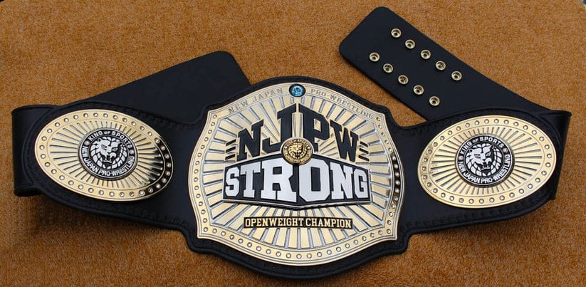 NJPW Strong Openweight Wrestling Championship Title Belt