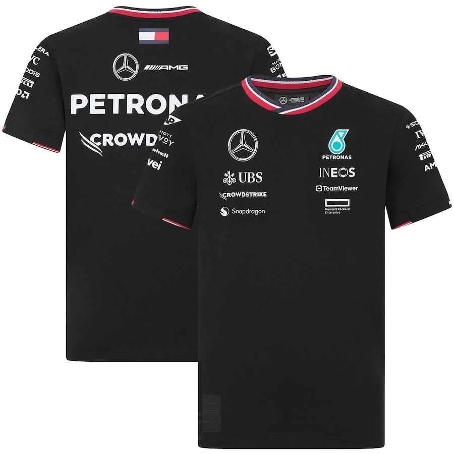 Mercedes AMG Petronas F1 2024 Team Driver T-Shirt – Black