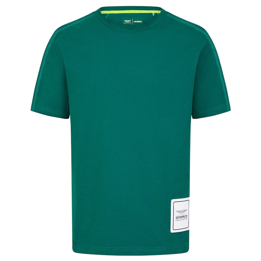 Aston Martin Aramco F1 Logo T-Shirt – Green