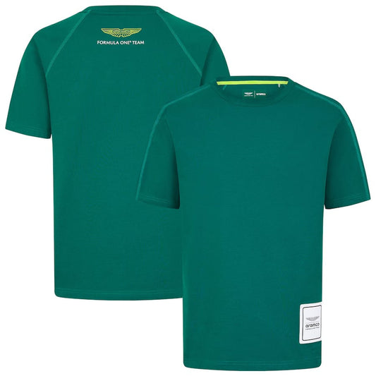 Aston Martin Aramco F1 Logo T-Shirt – Green