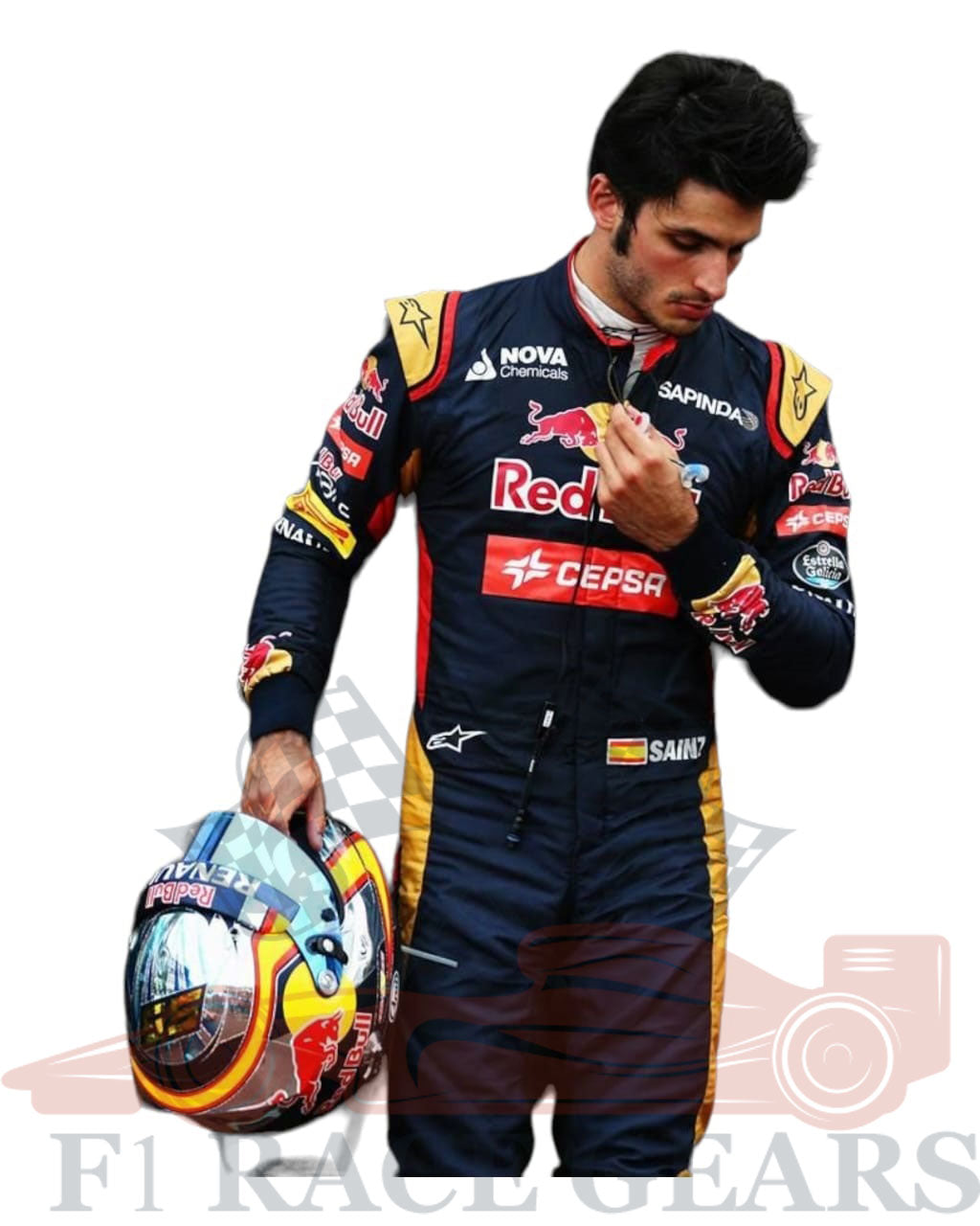 F1 Carlos Sainz Monaco GP 2015 race  suit