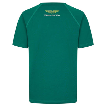 Aston Martin Aramco F1 Logo T-Shirt – Green