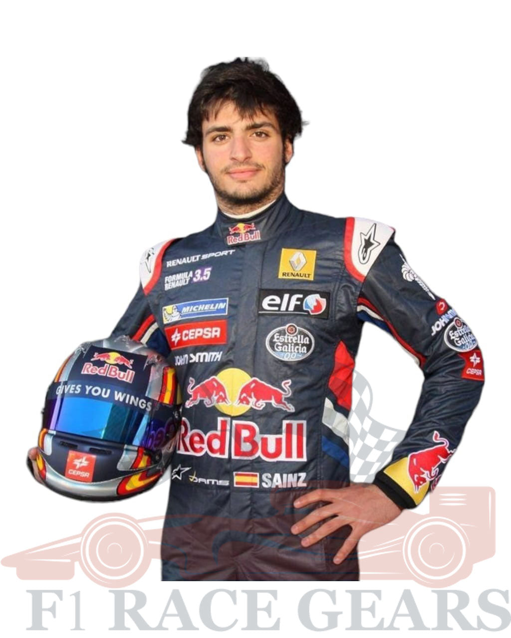 F1 Carlos Sainz 2014 race  suit