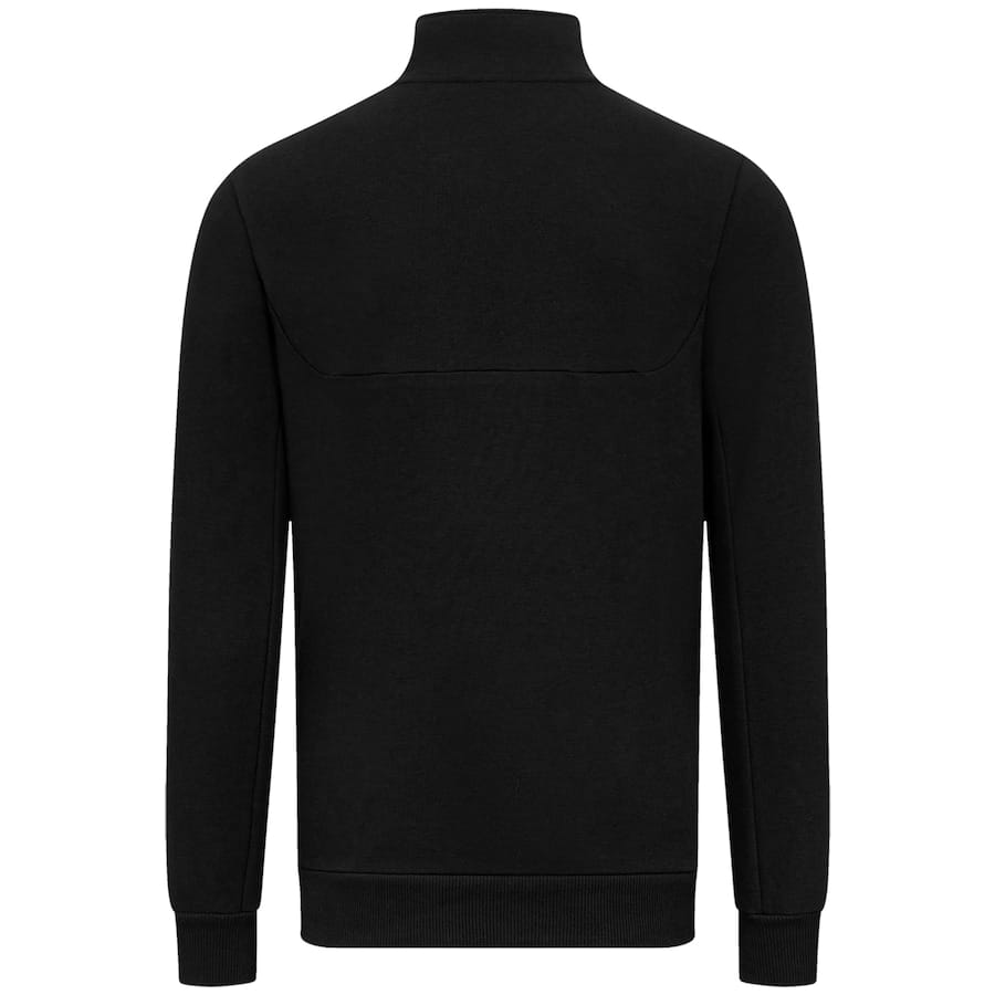 F1 Quarter Zip Top – Black