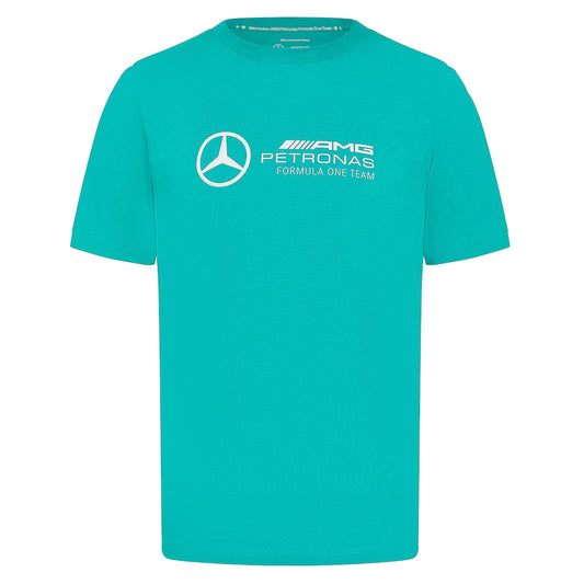 Mercedes AMG Petronas F1 Logo T-Shirt – Teal