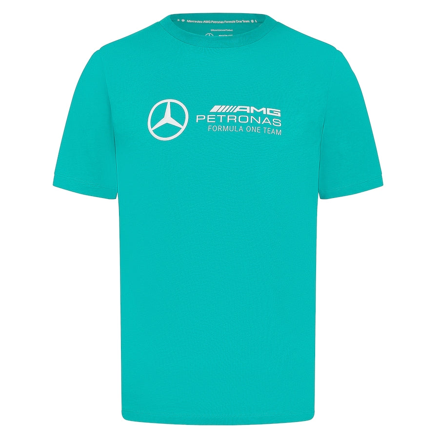 Mercedes AMG Petronas F1 Logo T-Shirt – Teal