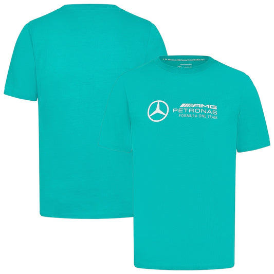 Mercedes AMG Petronas F1 Logo T-Shirt – Teal