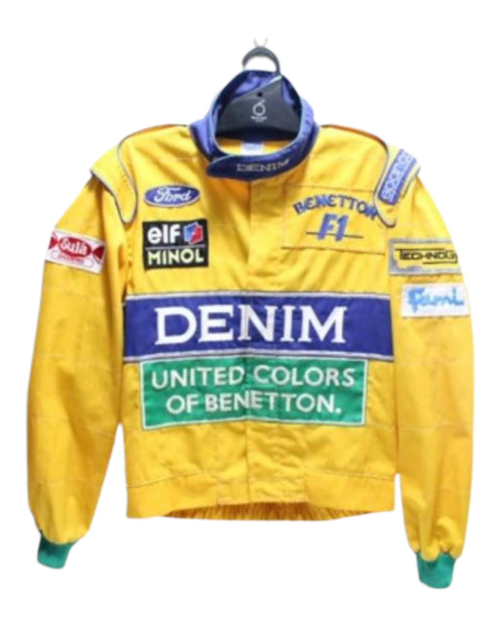 Michael Schumacher Denim F1 Embroidry Fire Proof  Jacket