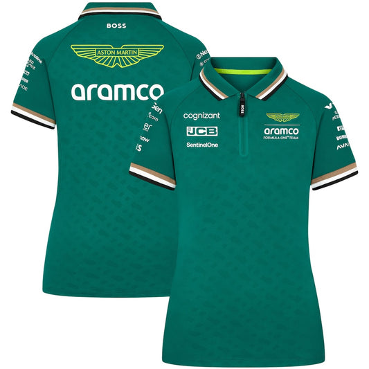 Aston Martin Aramco 2024 Team Polo – Womens