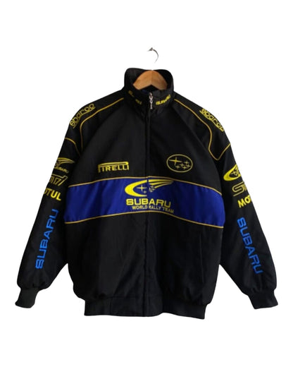 Subaru Rally Vintage Black Jacket
