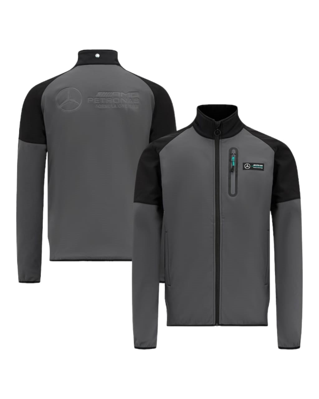 F1 Mercedes lewis Hamilton 2023 soft shell jacket