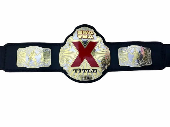 NWA TNA X Title Championship Wrestling Belt