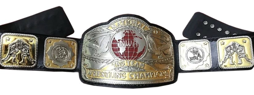 NWA Nation Tag Team Championship Wrestling Heavyweight Belt