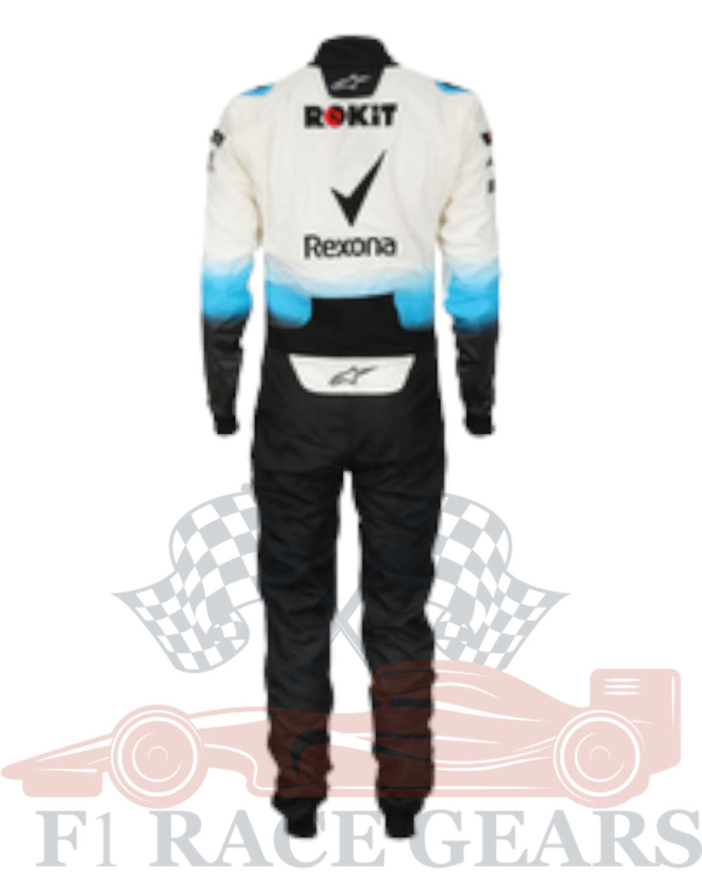 F1 George Russell Williams racing 2019 race suit