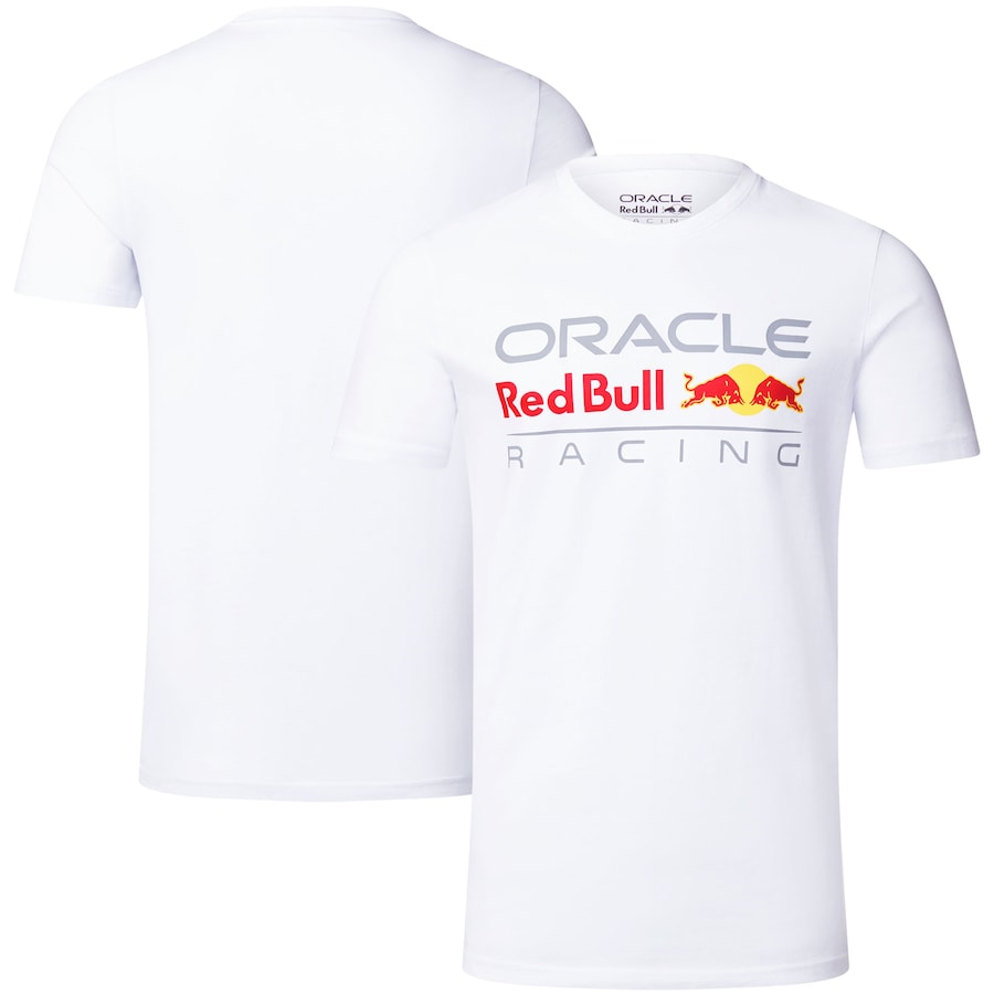 Red Bull Racing Large Logo T-shirt - White