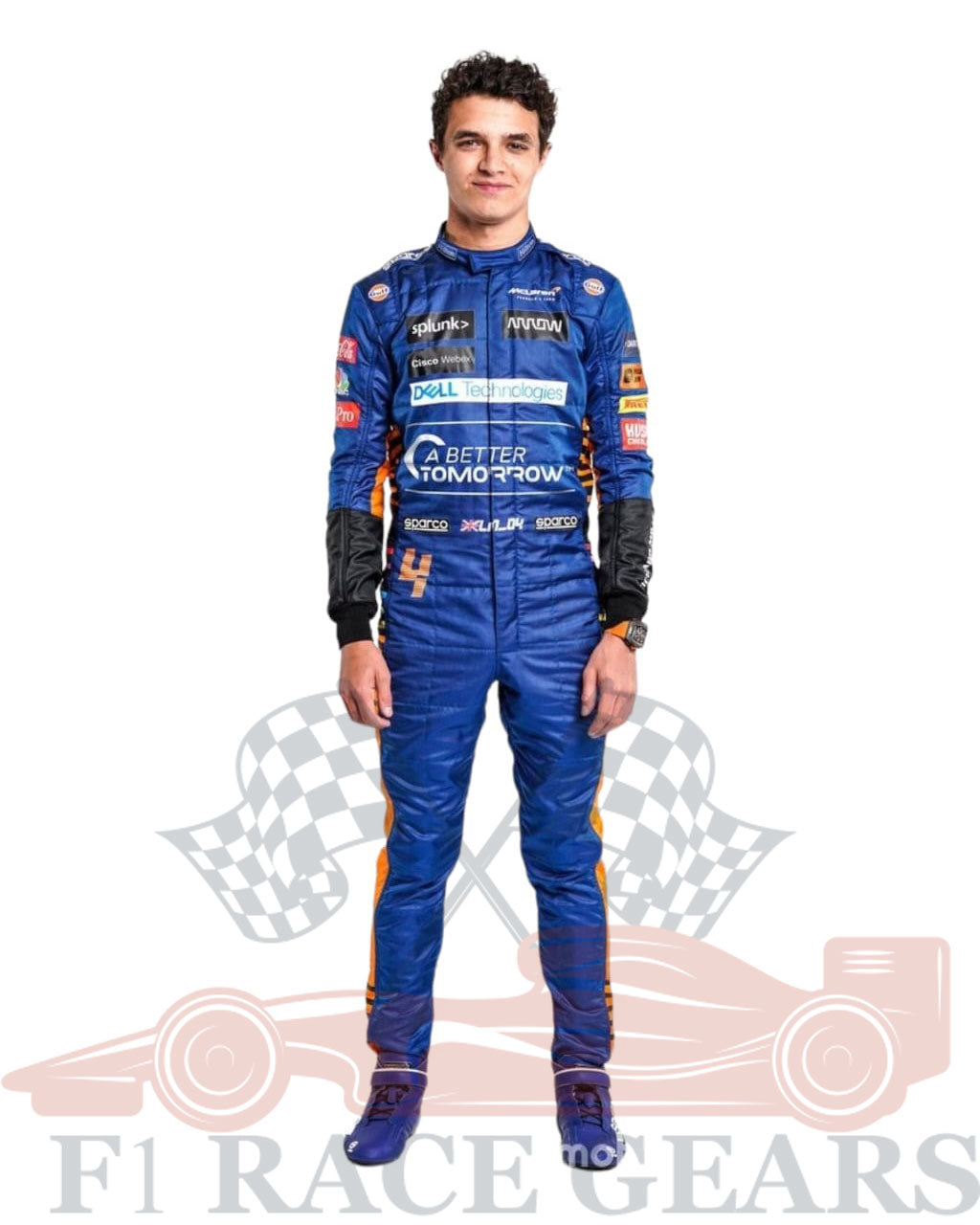 F1 meclarn lando Norris 2021 race suit
