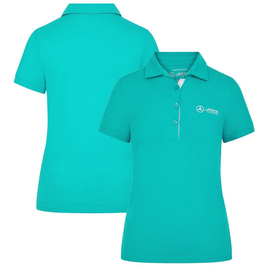 Mercedes AMG Petronas F1 Polo - Teal – Womens