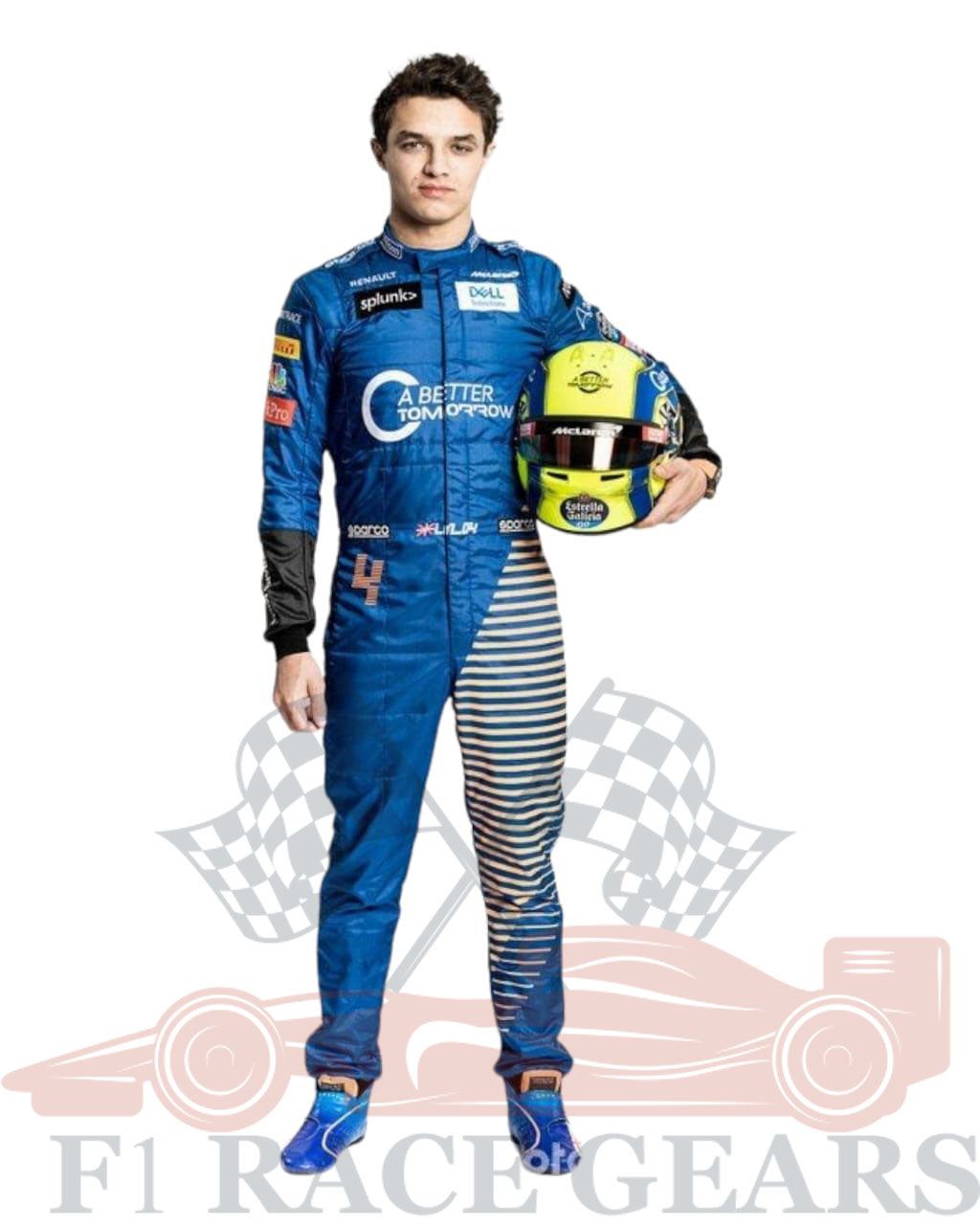 F1 meclarn lando Norris 2020 race suit