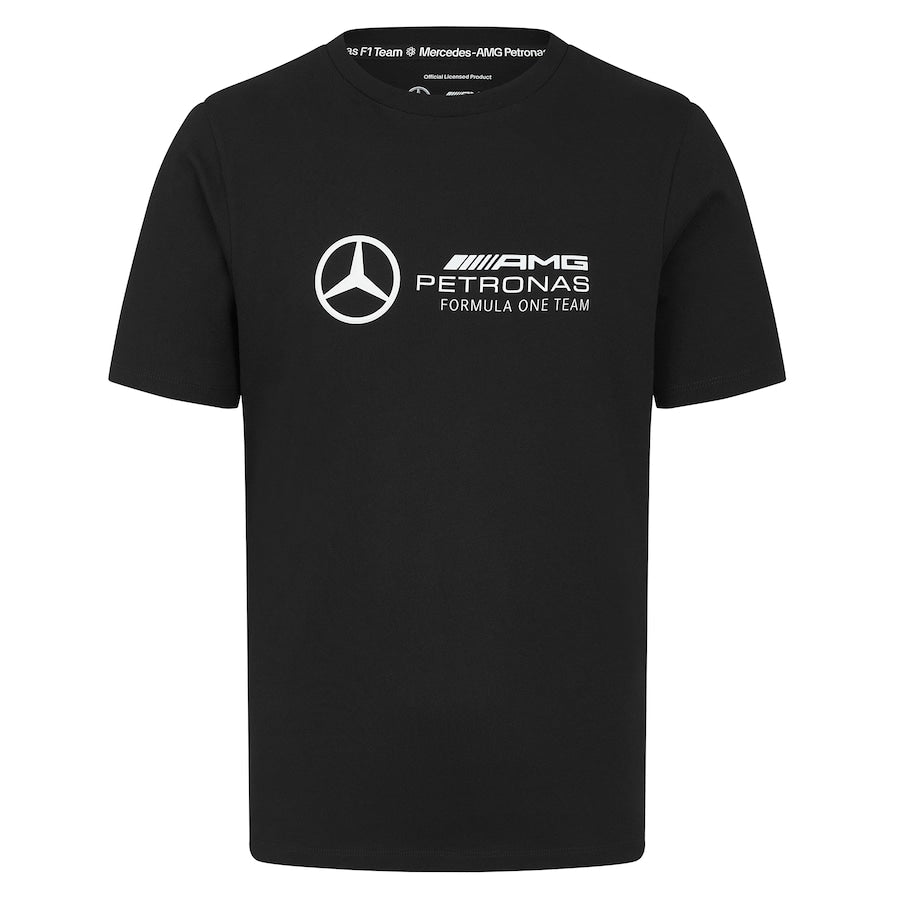 Mercedes AMG Petronas F1 Logo T-Shirt – Black