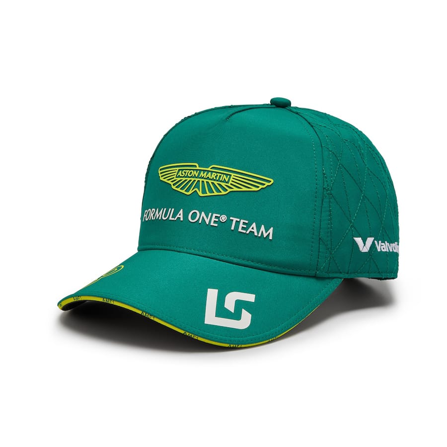 Aston Martin Aramco F1 2024 Lance Stroll Team Cap - Green - Kids