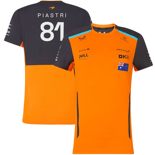 McLaren 2024 Team Oscar Piastri Driver Set Up T-Shirt - Autumn – Womens