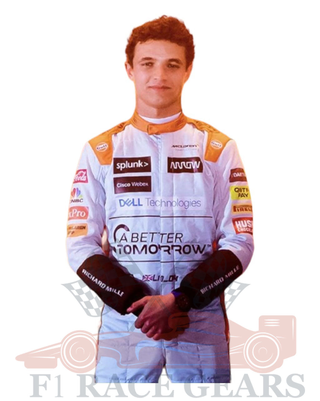 F1 McLaren lando Norris Monaco GP 2023 race suit