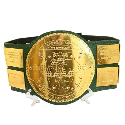 Big Green Worldwide Heavyweight Wrestling Championship Belt