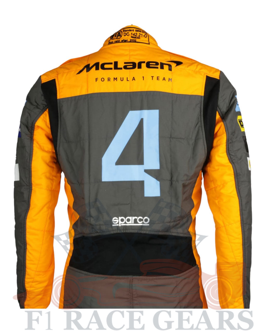 F1 meclarn lando Norris 2022 race suit