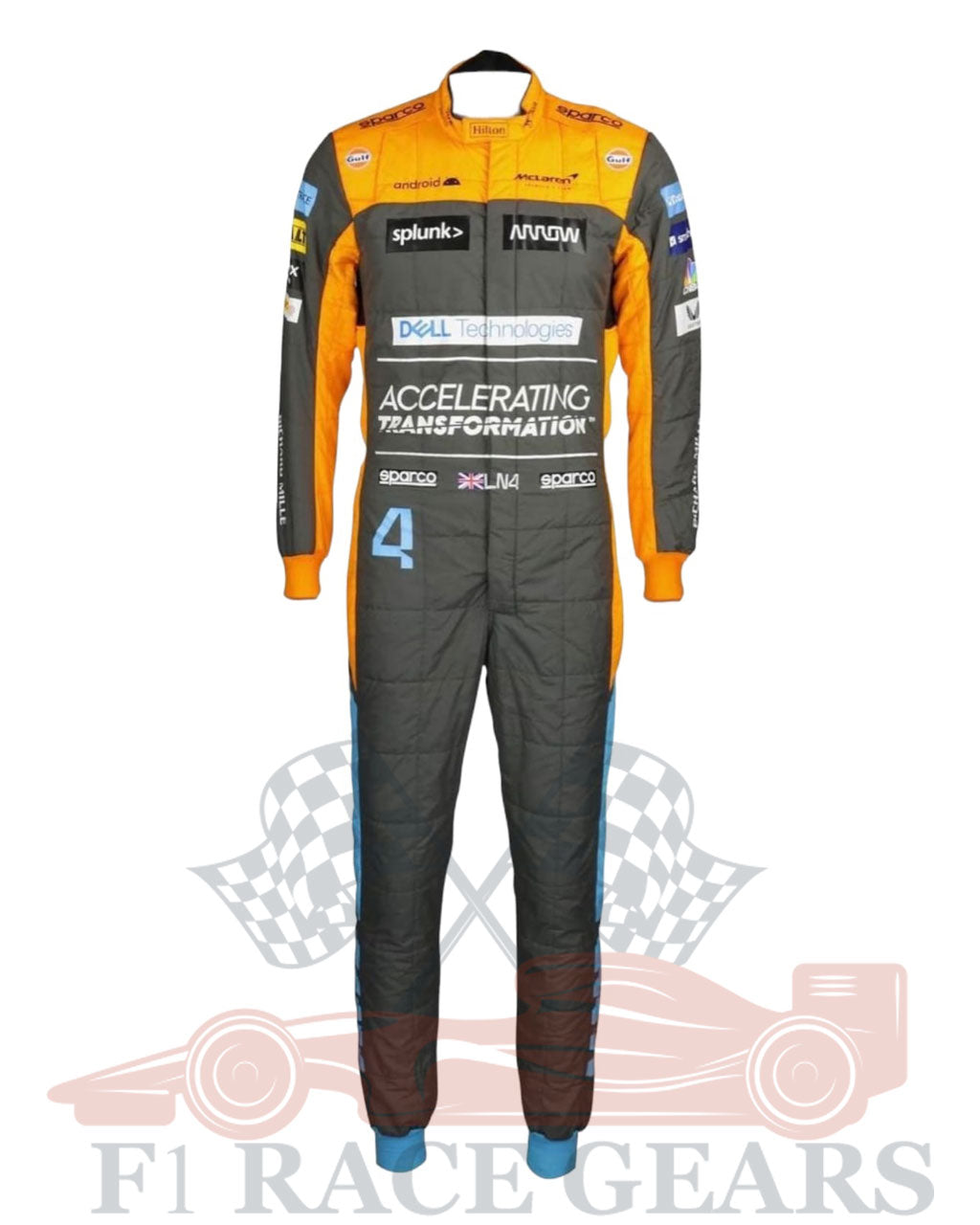 F1 meclarn lando Norris 2022 race suit