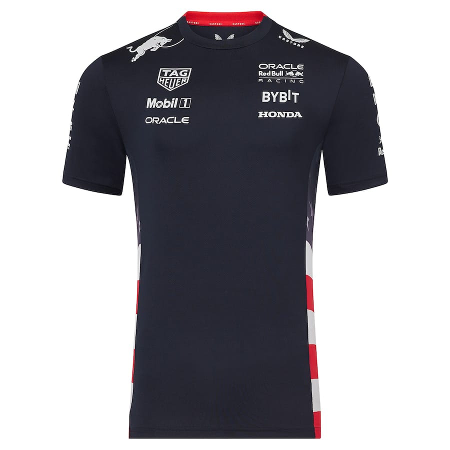 Red Bull Racing 2024 Team USA Race T-Shirt