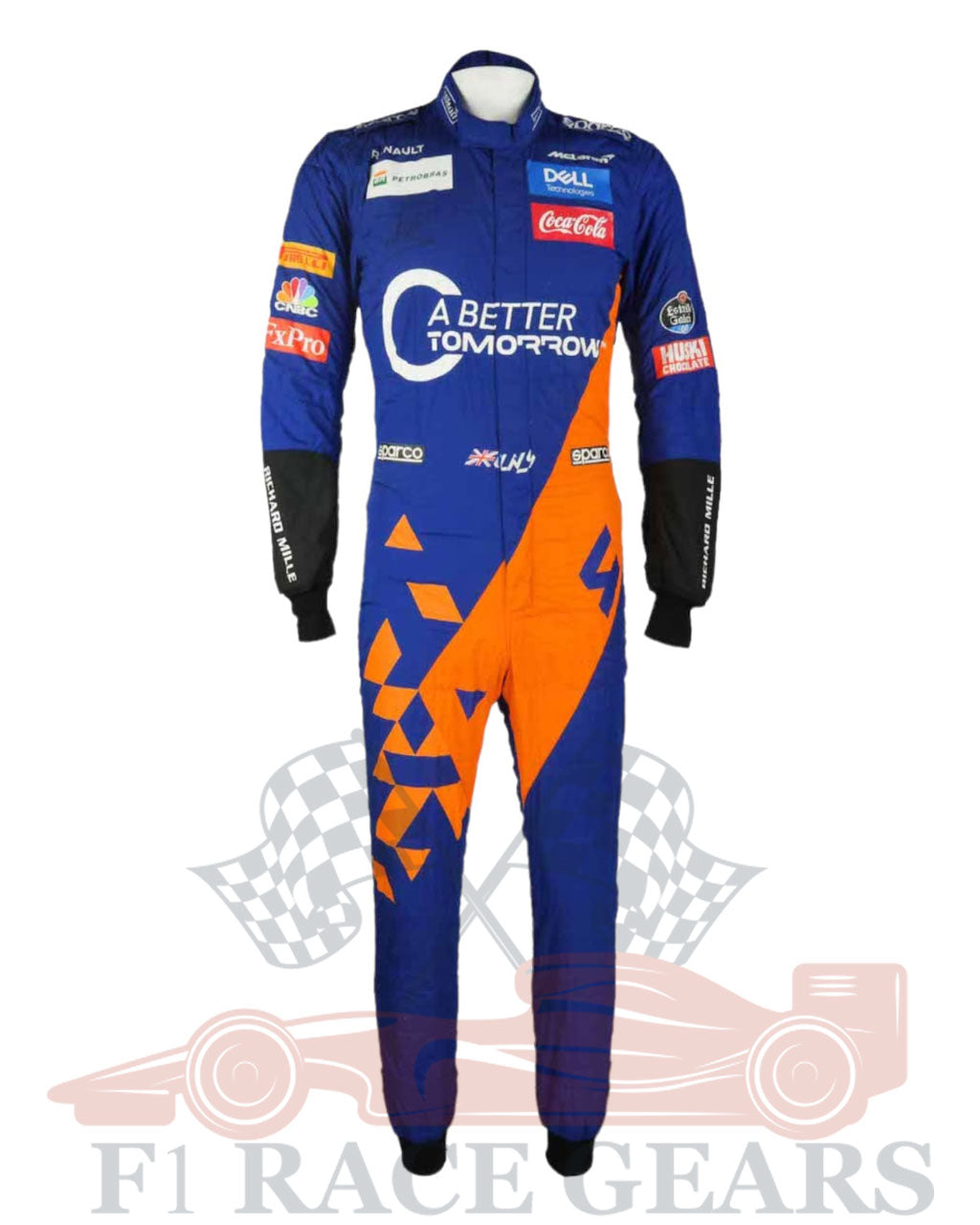 F1 meclarn lando Norris 2019 race suit