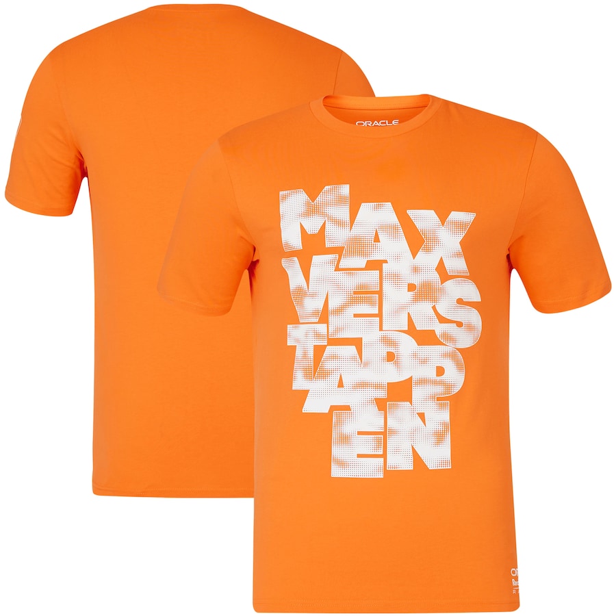 Red Bull Racing Max Verstappen Driver T-Shirt - Orange